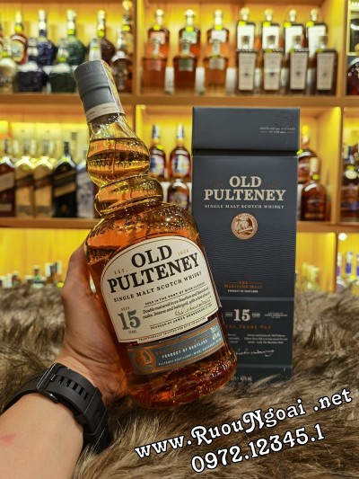 Rượu Old Pulteney 15YO