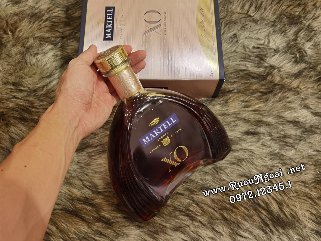 Rượu Martell Cognac XO 1L 3